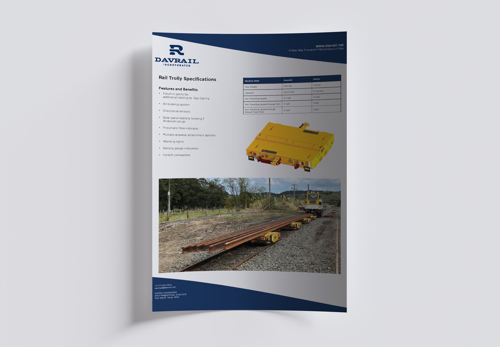 Spec Sheet Mock Up - Rail Trolly copy