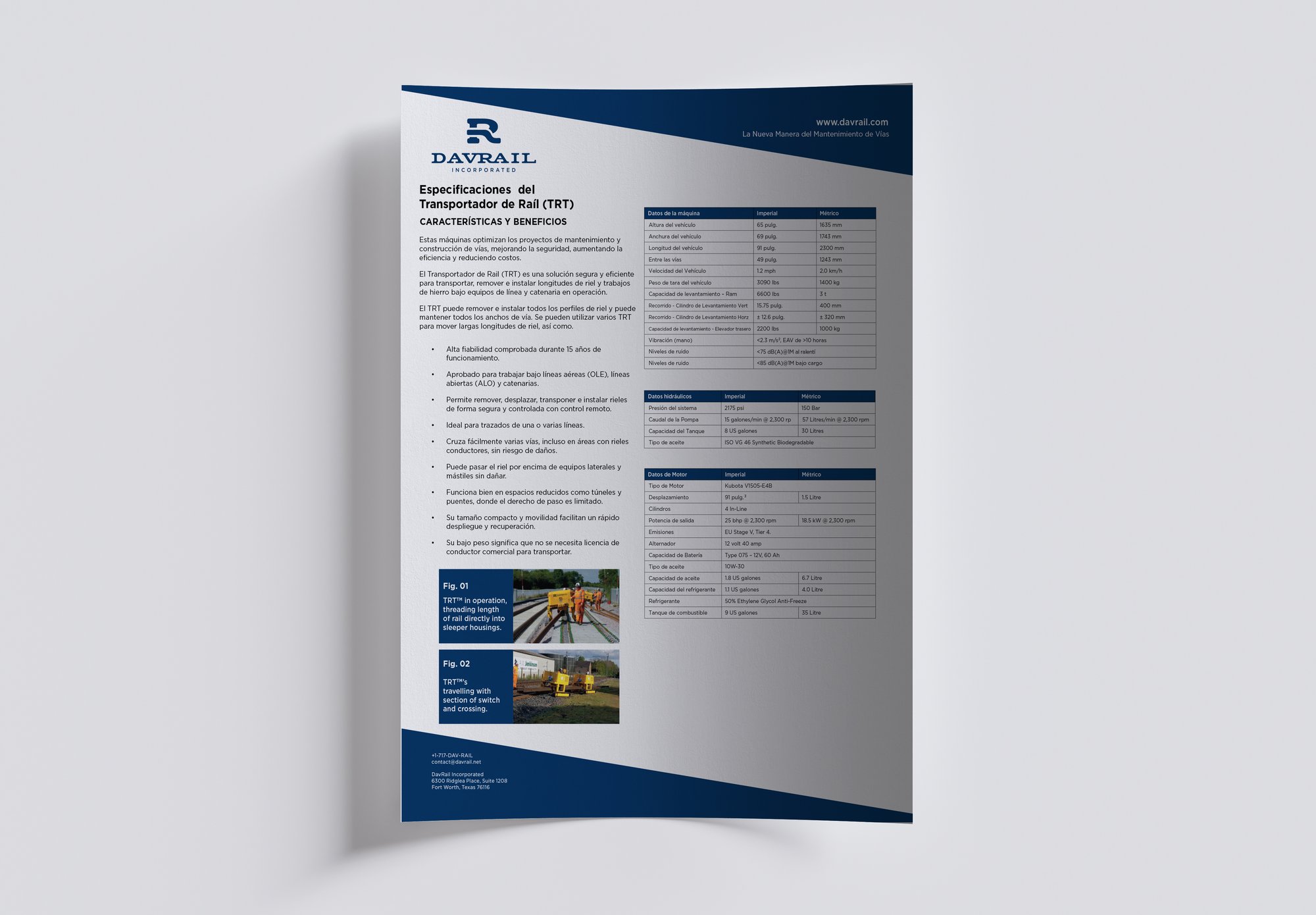 Spec Sheet Mock Up - TRT Spanish copy